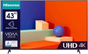 Hisense 43A6N – 43-inch 4K UHD Smart Tv
